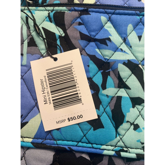 Vera Bradley RFID Mini Hipster Crossbody Purse Multi Color NWT. - Picture 9 of 9